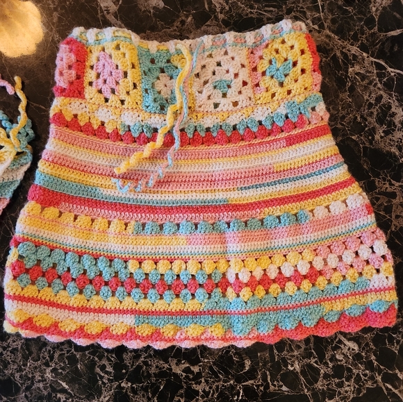 Crochet Bikini & Cover-up - Picture 3 of 4